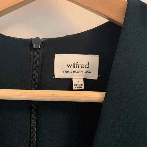 Hunter Green Aritzia Dress - Picture 2 of 3